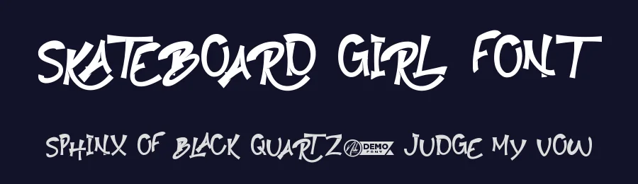 Skateboard Girl Font by nihstudio — Decorative Font — thumbnail 2