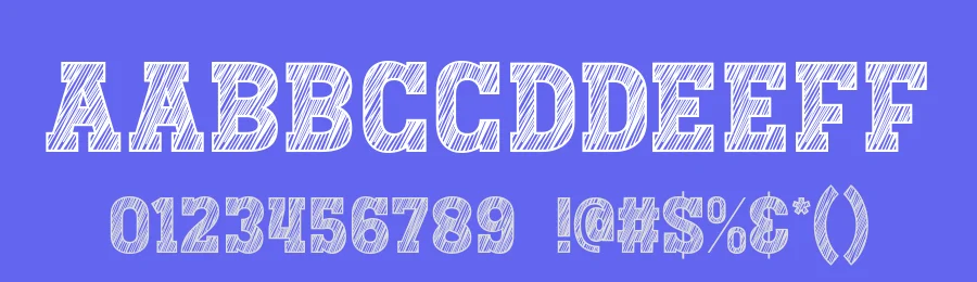 Sketch Chalk Font by Situjuh — Display Font — thumbnail 3