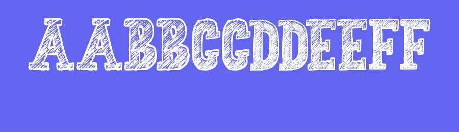 Sketch Zone Display Font by Mozarella — Display Font — thumbnail 3