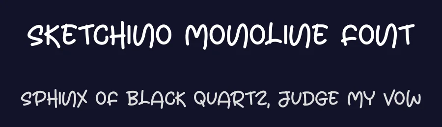 Sketchino Monoline Font by Letterafa Studio — Script Handwritten Font — thumbnail 2