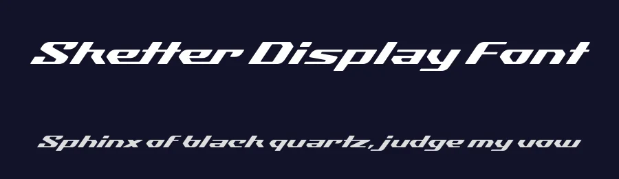 Sketter Display Font by ARToni — Display Font — thumbnail 2