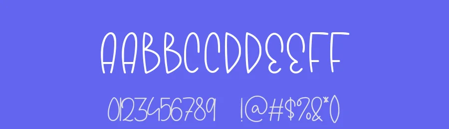 Skinny Rainbow Font by qwrtype — Decorative Font — thumbnail 3