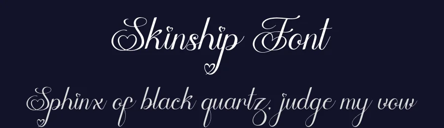 Skinship Font by Denustudios — Script Handwritten Font — thumbnail 2