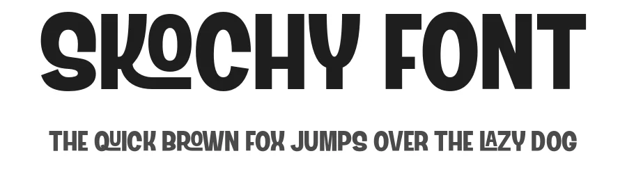 Skochy Font by fontcade — Display Font