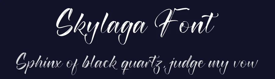 Skylaga Font by letterfabric — Script Handwritten Font — thumbnail 2