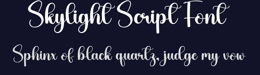 Skylight Script Font by creativeletter — Script Handwritten Font — thumbnail 2