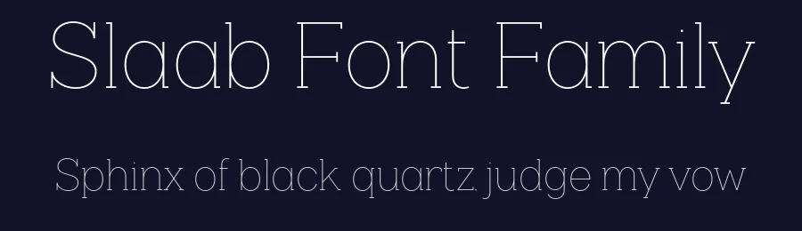 Slaab Font Family by That That Creative — Slab Serif Font — thumbnail 2
