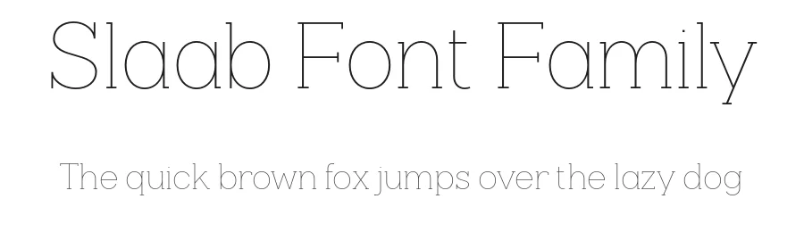 Slaab Font Family by That That Creative — Slab Serif Font