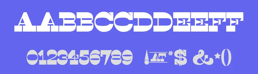 Slab Sheriff Font by Hamilton — Serif Font — thumbnail 3