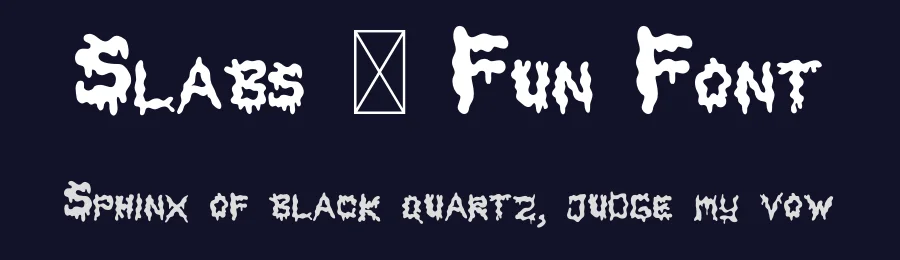 Slabs – Fun Font by illushvara — Slab Serif Font — thumbnail 2