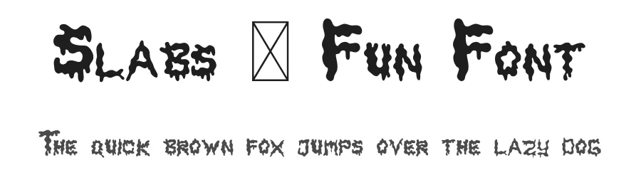 Slabs – Fun Font by illushvara — Slab Serif Font