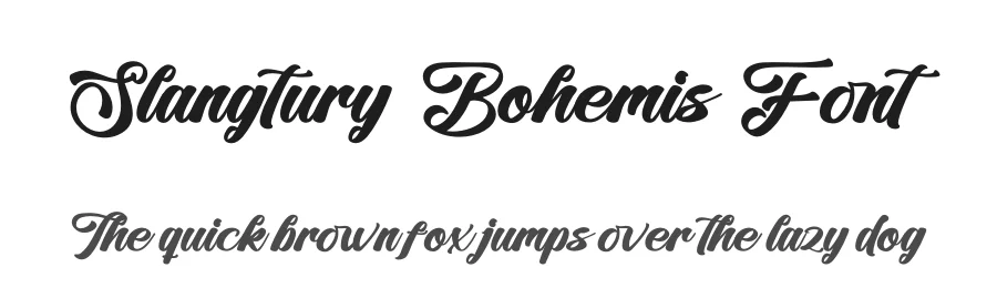Slangtury Bohemis Font by Operatype.Co — Serif Font
