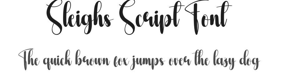 Sleighs Script Font by andikastudio — Script Handwritten Font