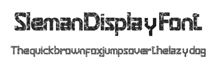 Sleman Display Font by yontype — Display Font