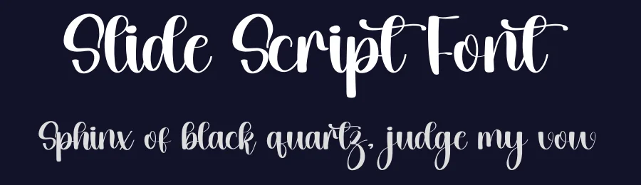 Slide Script Font by inermediaSTUDIO — Script Handwritten Font — thumbnail 2