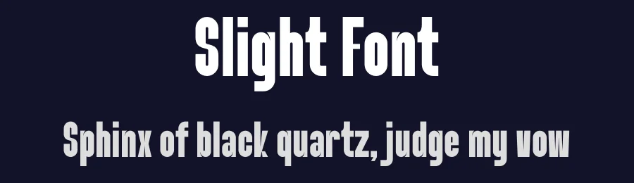 Slight Font by Marvadesign — Sans Serif Font — thumbnail 2