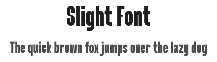 Slight Font by Marvadesign — Sans Serif Font