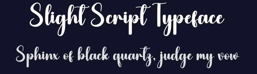 Slight Script Typeface by creativeletter — Script Handwritten Font — thumbnail 2