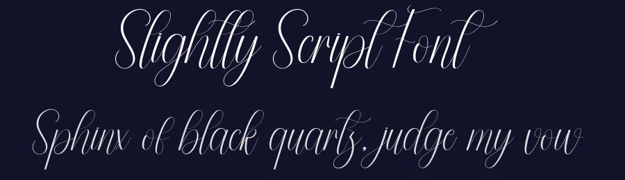 Slightly Script Font by andikastudio — Script Handwritten Font — thumbnail 2