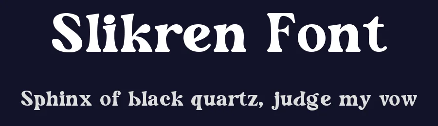 Slikren Font by ErmediaStudio — Decorative Font — thumbnail 2