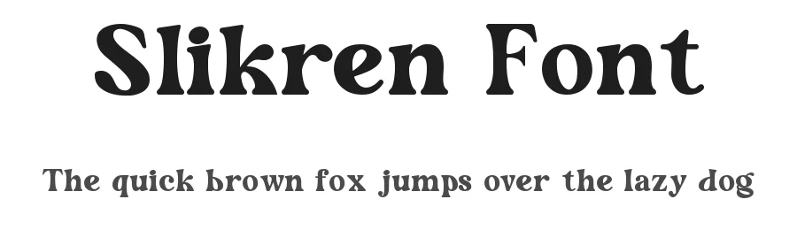 Slikren Font by ErmediaStudio — Decorative Font