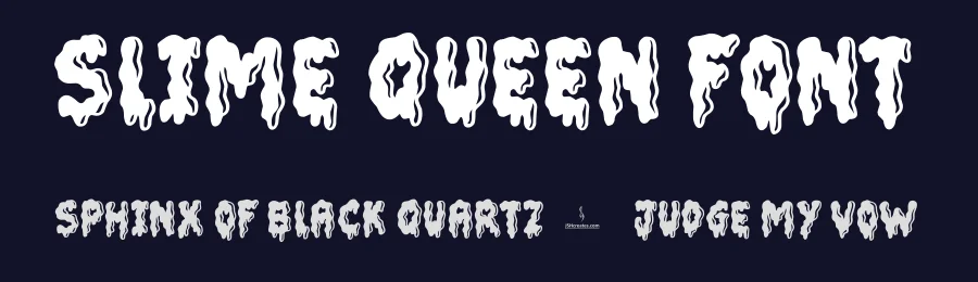 Slime Queen Font by JSHcreates — Decorative Font — thumbnail 2