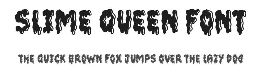 Slime Queen Font by JSHcreates — Decorative Font
