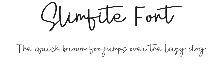 Slimfite Font by inermediaSTUDIO — Script Handwritten Font