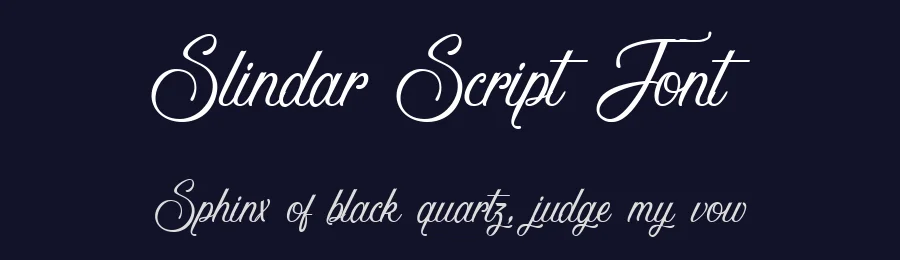 Slindar Script Font by Bellinghamtype Foundry — Script Handwritten Font — thumbnail 2