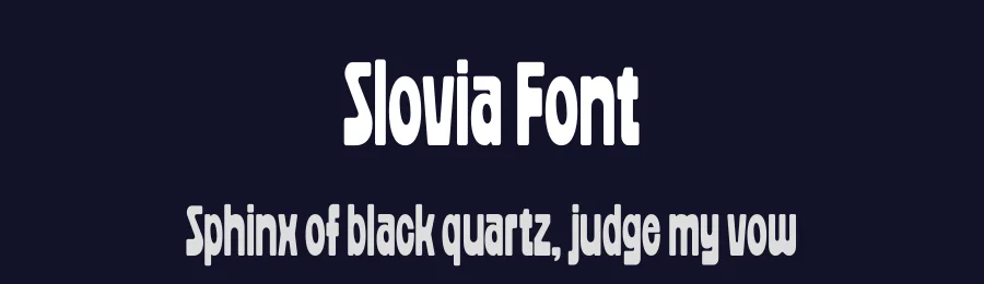 Slovia Font by limitype — Decorative Font — thumbnail 2