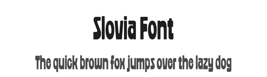 Slovia Font by limitype — Decorative Font