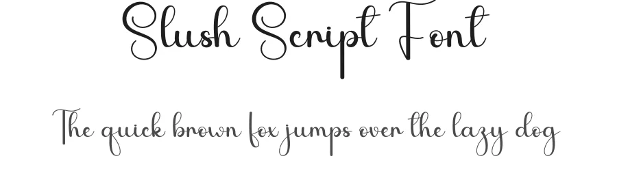 Slush Script Font by andikastudio — Script Handwritten Font