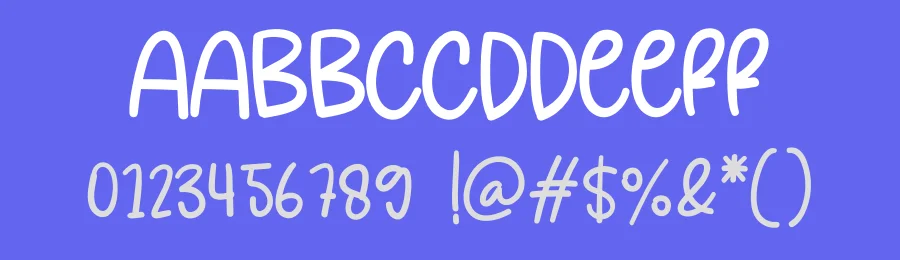 Small Child Display Font by creativeletter — Display Font — thumbnail 3