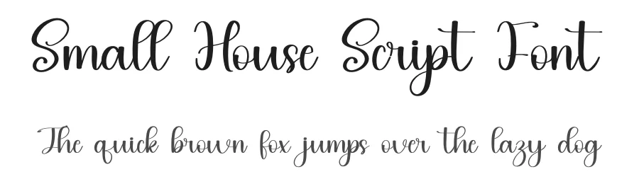 Small House Script Font by inermediaSTUDIO — Script Handwritten Font