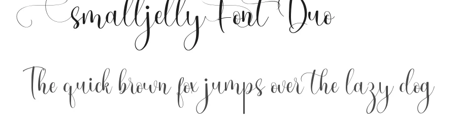 Smalljelly Font Duo by VinType — Display Font