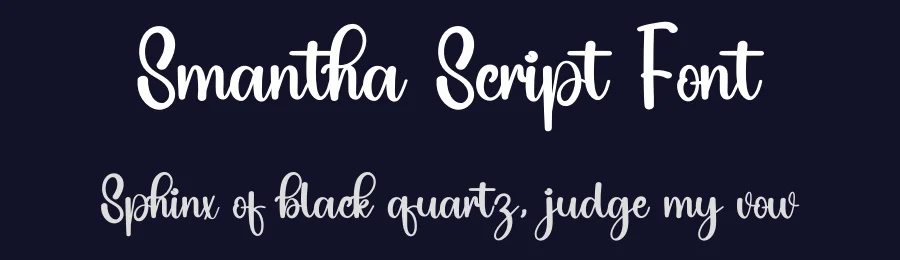 Smantha Script Font by inermediaSTUDIO — Script Handwritten Font — thumbnail 2