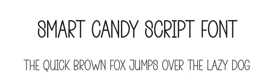 Smart Candy Script Font by andikastudio — Display Font