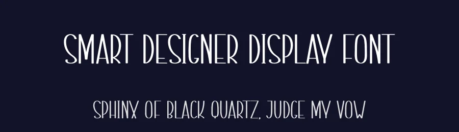 Smart Designer Display Font by creativeletter — Script Handwritten Font — thumbnail 2