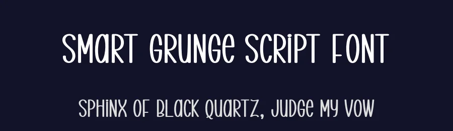 Smart Grunge Script Font by andikastudio — Display Font — thumbnail 2