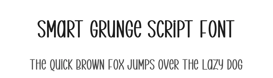 Smart Grunge Script Font by andikastudio — Display Font