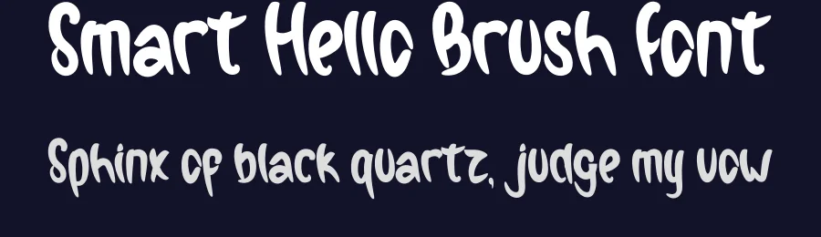 Smart Hello Brush Font by inermediaSTUDIO — Script Handwritten Font — thumbnail 2