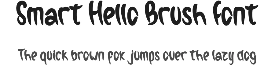 Smart Hello Brush Font by inermediaSTUDIO — Script Handwritten Font