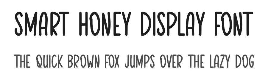 Smart Honey Display Font by Craftedtype — Decorative Font
