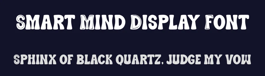 Smart Mind Display Font by Siapgraph — Display Font — thumbnail 2