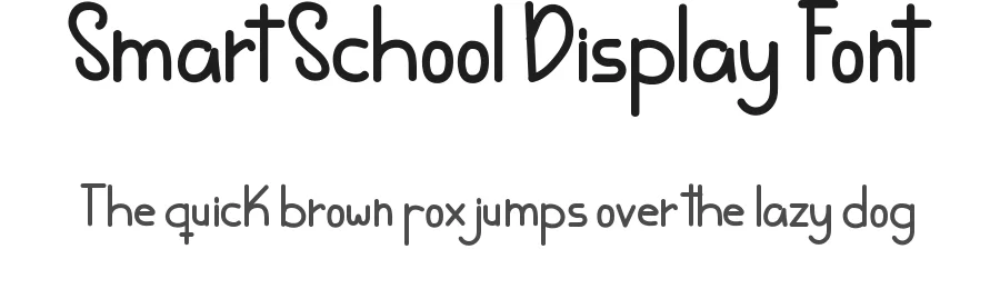 Smart School Display Font by inermediaSTUDIO — Decorative Font