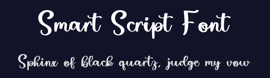 Smart Script Font by inermediaSTUDIO — Script Handwritten Font — thumbnail 2
