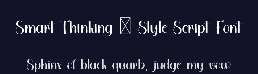 Smart Thinking – Style Script Font by freshtypeink — Script Handwritten Font — thumbnail 2