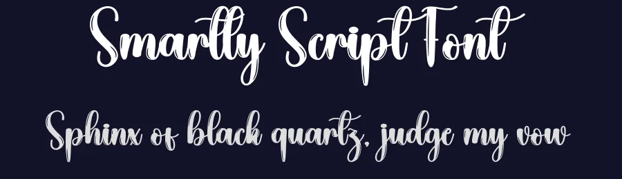Smartly Script Font by creativeletter — Script Handwritten Font — thumbnail 2