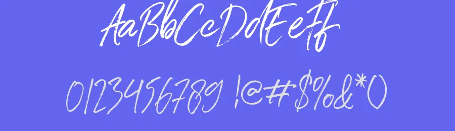 Smatter Brush Font by Surplus Type Co — Script Handwritten Font — thumbnail 3