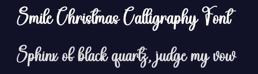 Smile Christmas Calligraphy Font by andikastudio — Script Handwritten Font — thumbnail 2